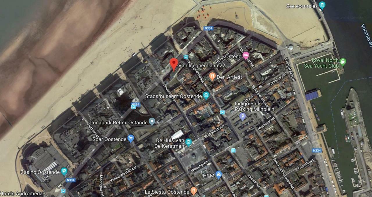 Westminster - Free Parking Appartement Oostende Buitenkant foto